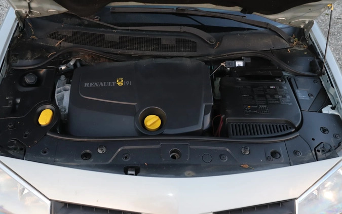Renault Megane cena 3444 przebieg: 147650, rok produkcji 2005 z Poznań małe 154